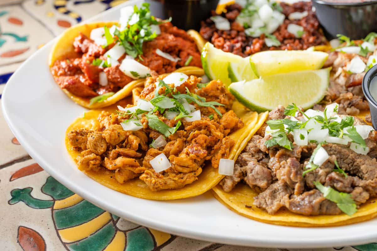 Close up of Taco Tuesday Plate