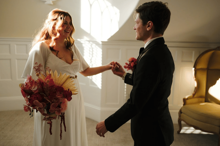 bride and groom