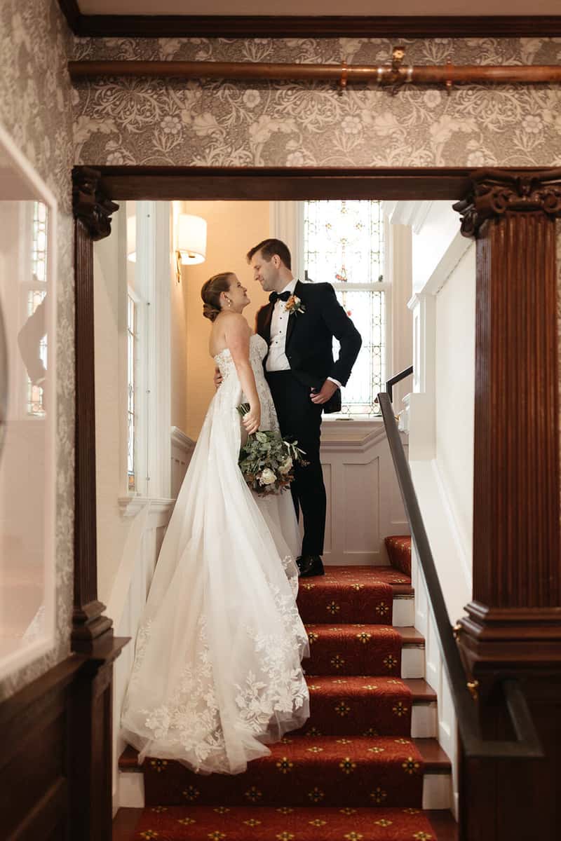 bride and groom