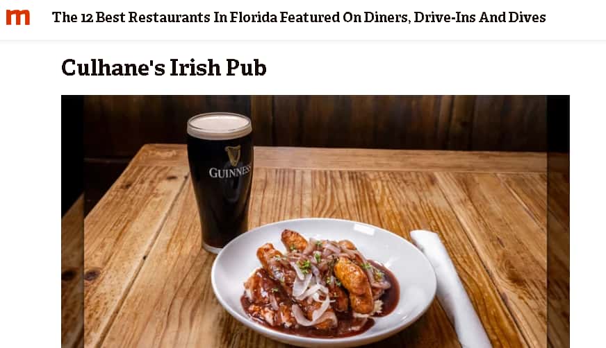 The 12 Best Restaurants In Florida Featured On Diners, Drive-Ins And Dives Read More: https://www.mashed.com/2064997/best-diners-drive-ins-dives-florida/