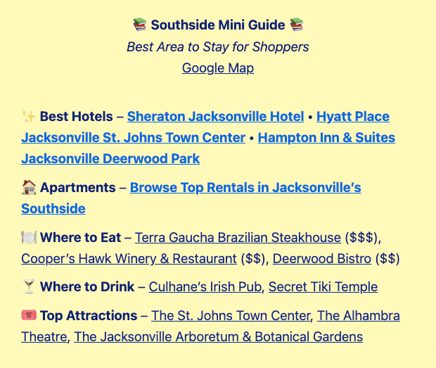 A Guide to Staying in Jacksonville