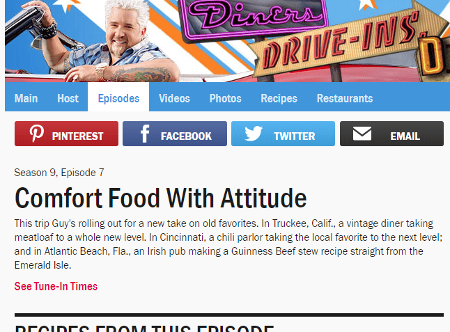 diner's drive ins