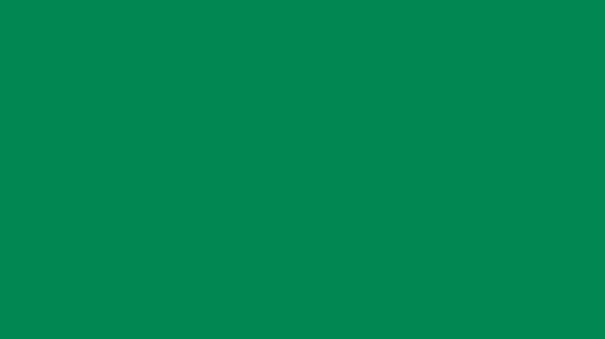green header