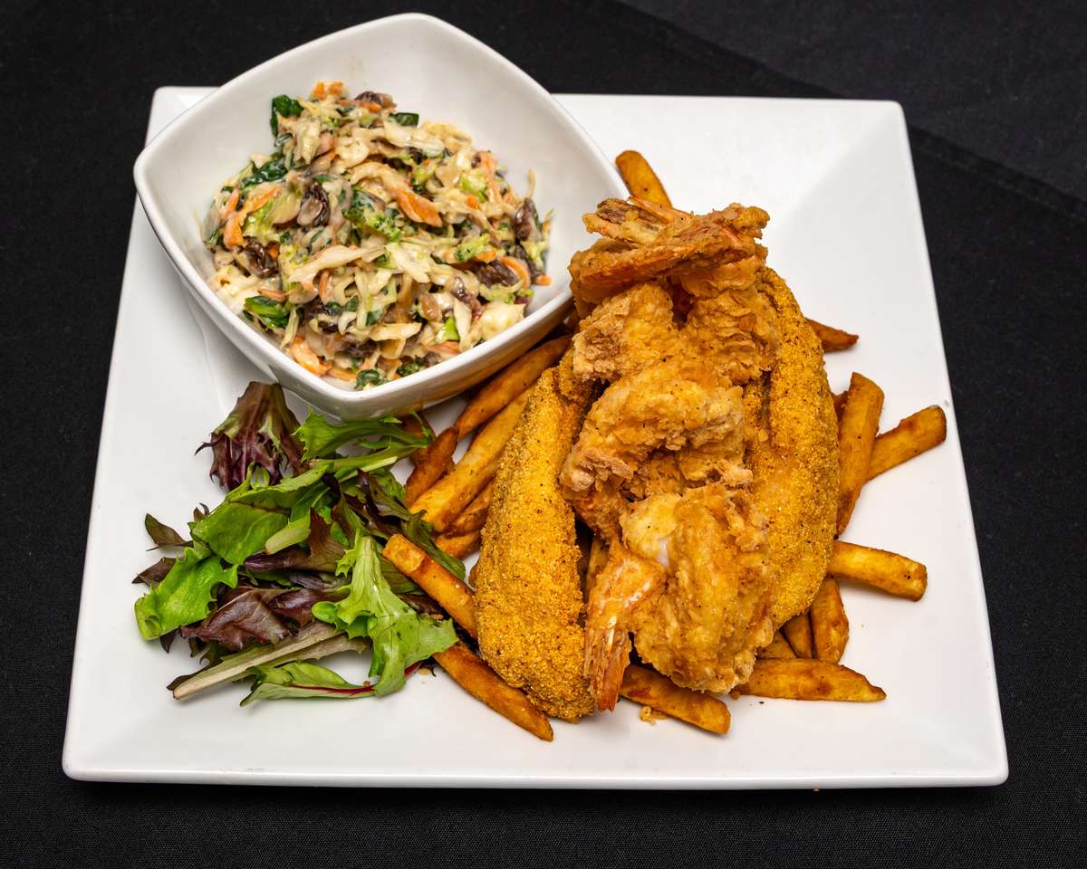 fish and shrimp