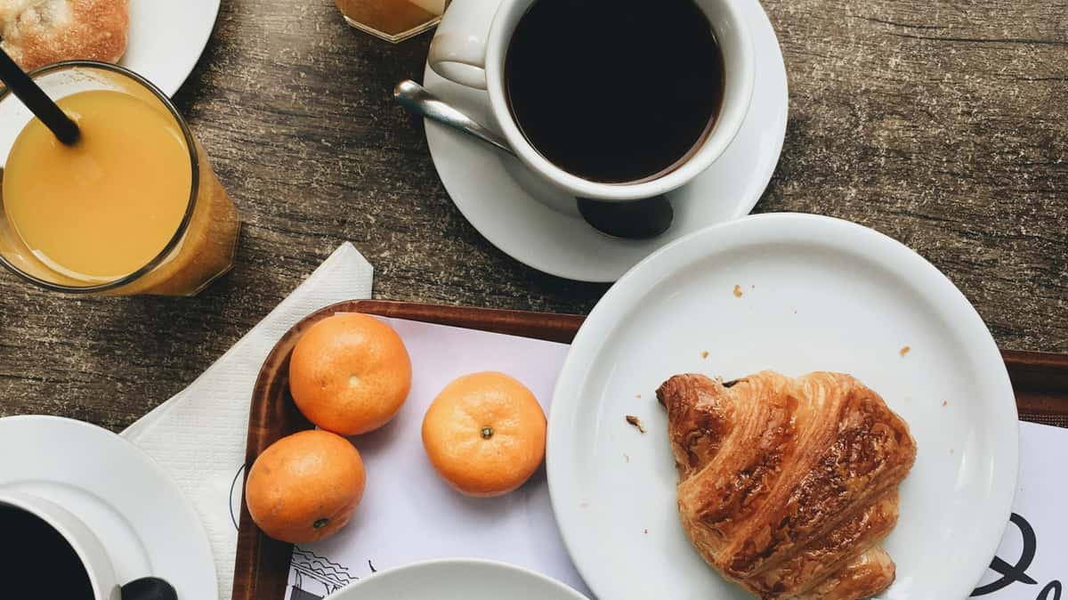 Breakfast spread