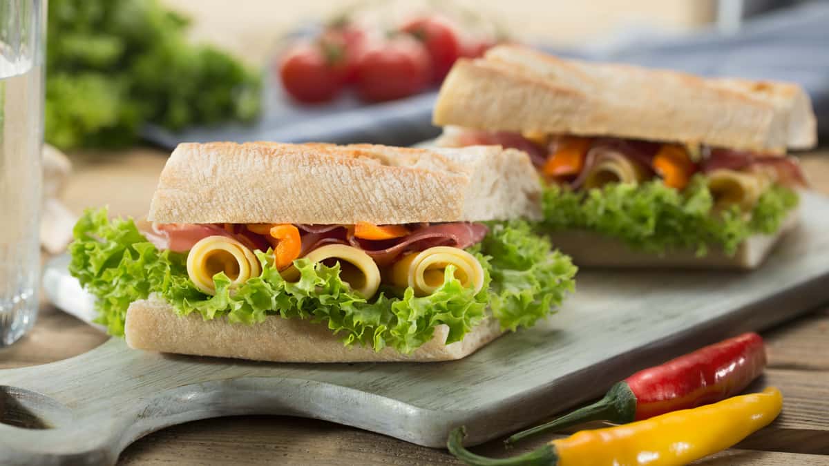 Deli sandwiches