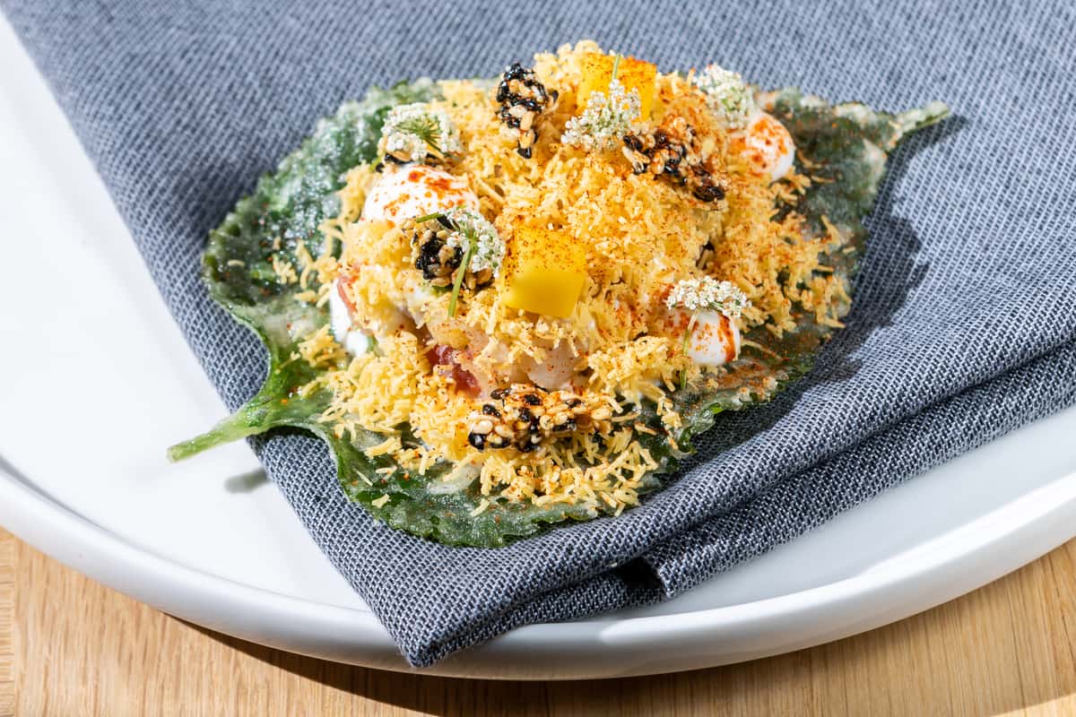 Ettan Sesame Leaf Chaat