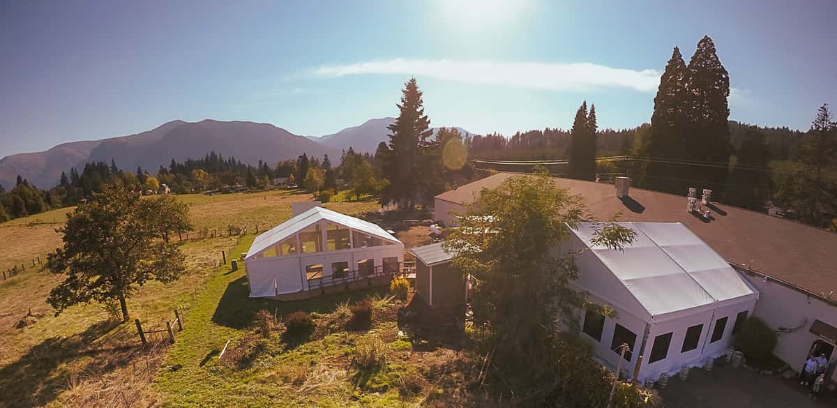 Drone shot