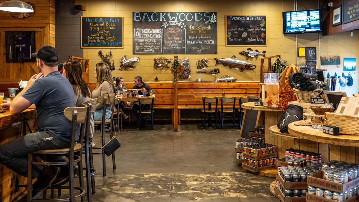 Backwoods Brewing in Carson Washington Columbia River Gorge