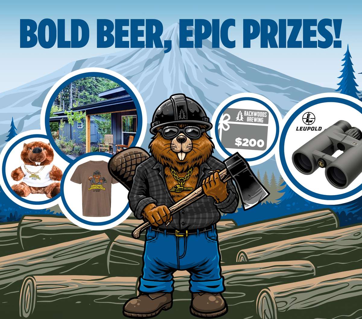 Original Lumberjack IPA Sweepstakes Win Prizes Leupold
