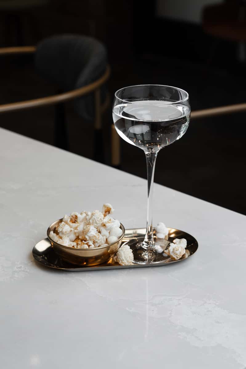 Cocktail and Popcorn
