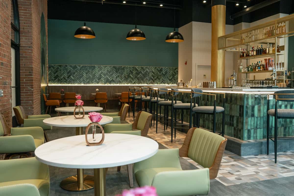 Interior of the moniker