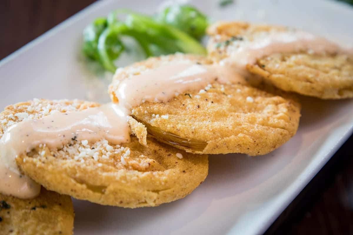 Southern Fried Green Tomatoes - Paschal's - Soul Food Restaurant in  Atlanta, GA