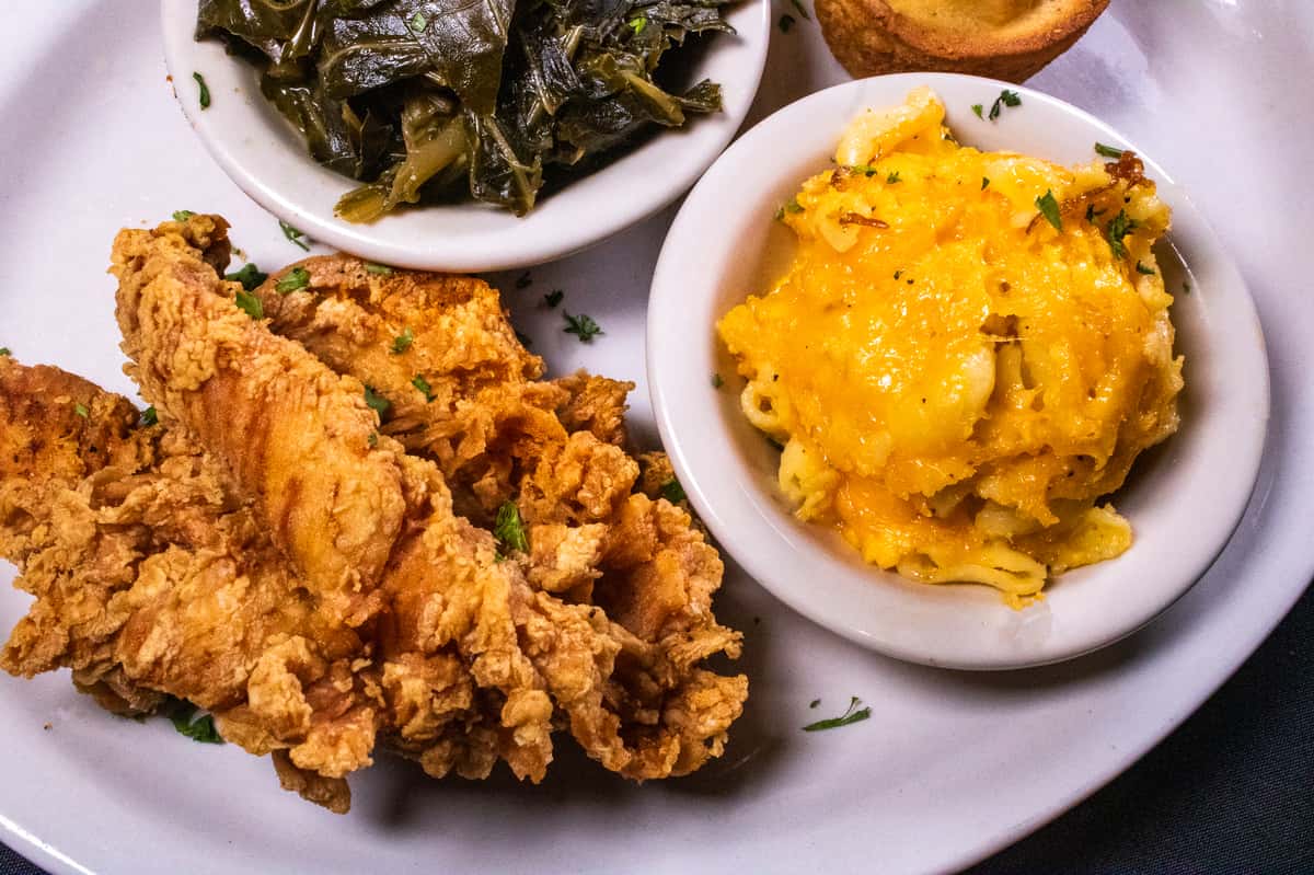 Indulge in rich, homestyle favorites—from crispy fried chicken to creamy sides—made with bold flavors and timeless recipes.