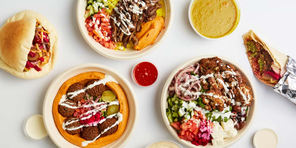 greek food platter