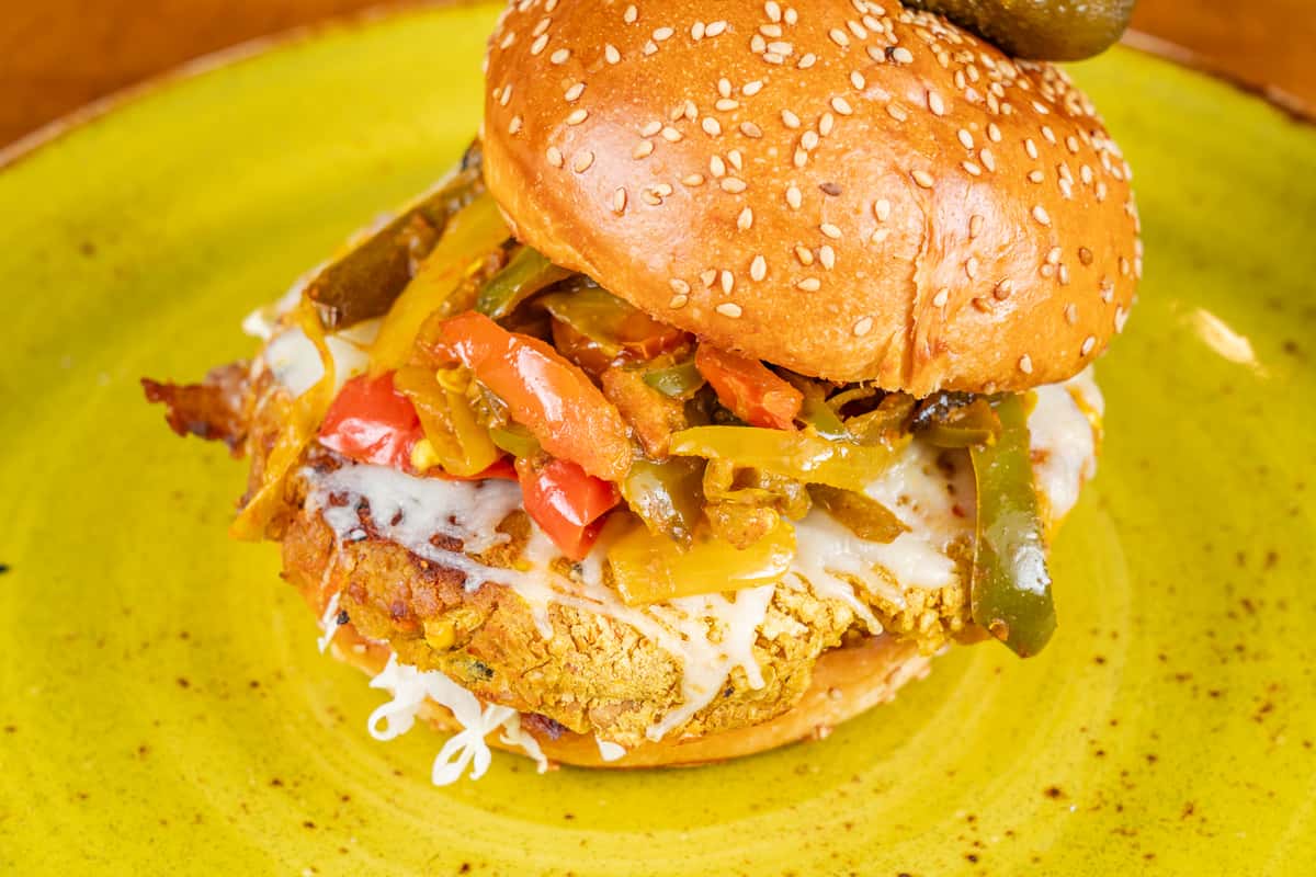 Bollywood Veggie Burger