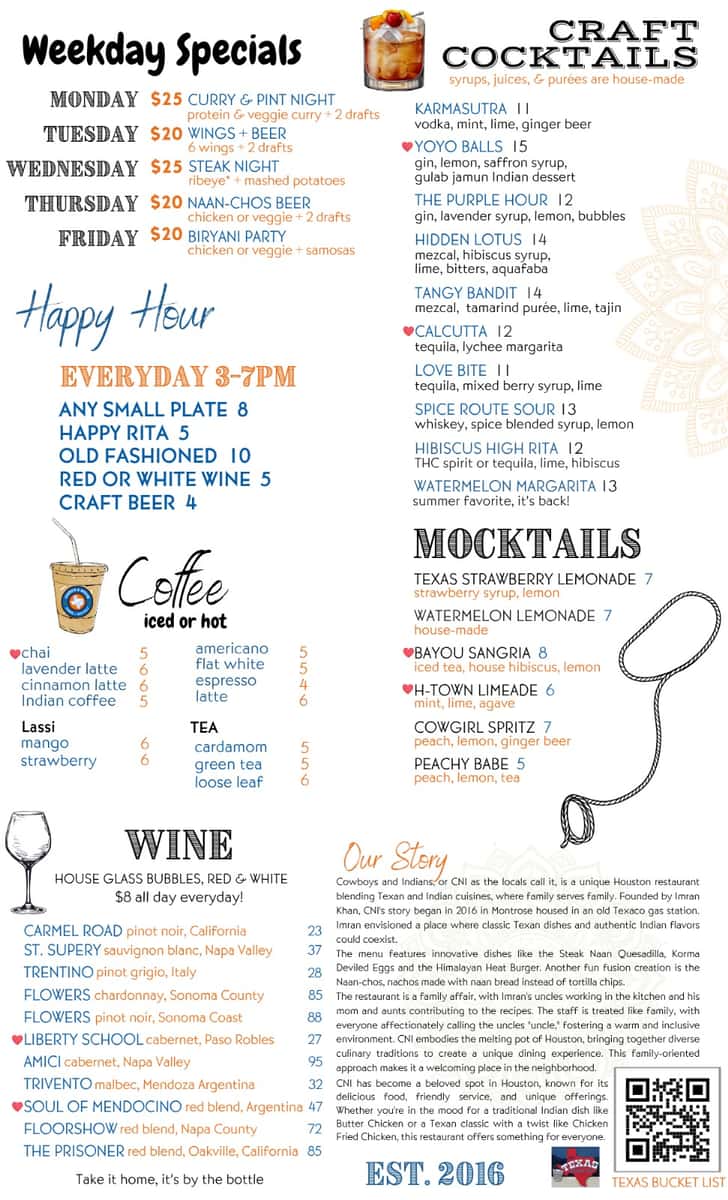 updated page 2 menu