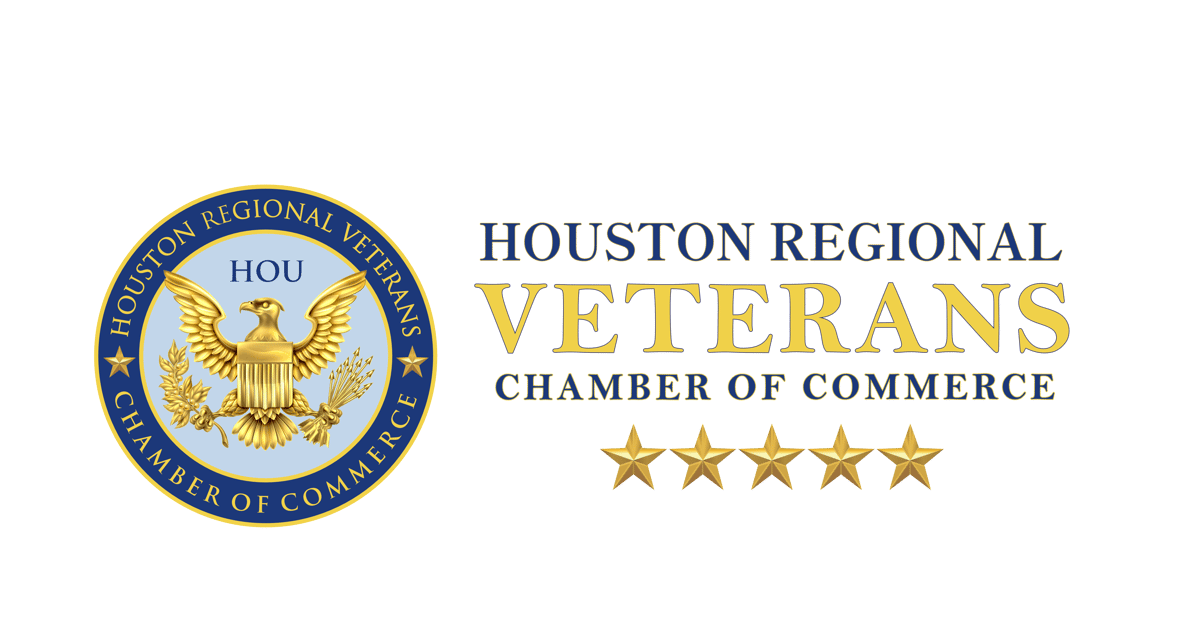 HRVCC Houston Regional Veterans Chamber of Commerce Logo