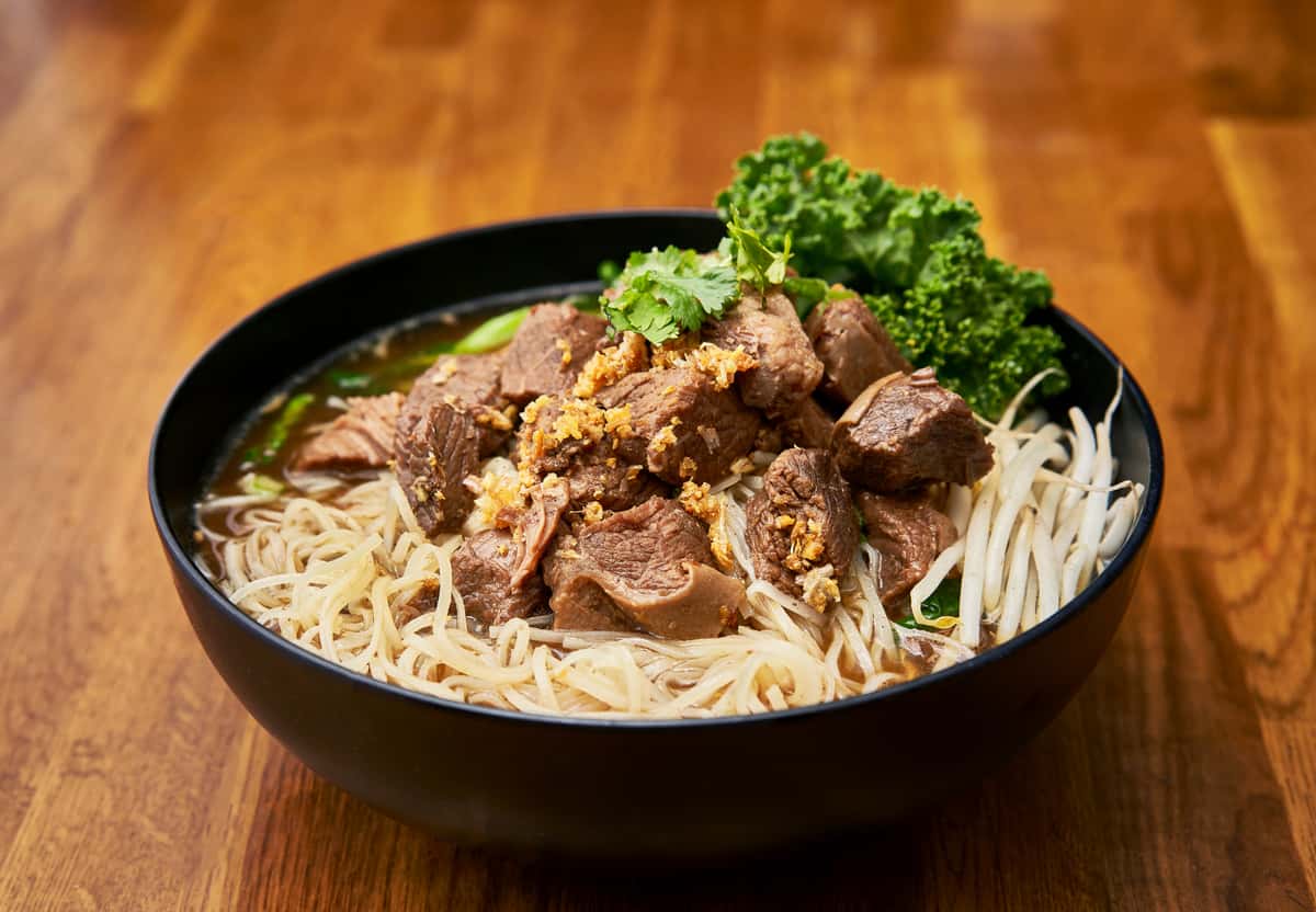 beef and noodle soup