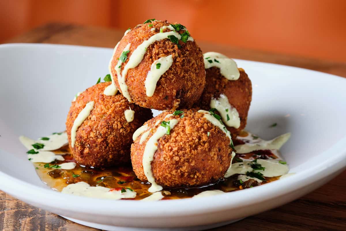 Fried pimento cheese