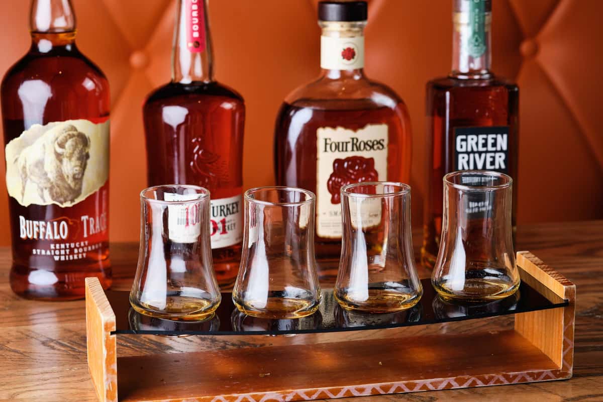 Bourbon flight