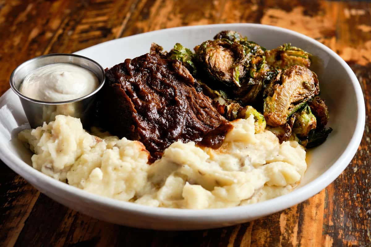 12-Hour Porter-Braised Boneless Short Ribs HOBNOB Neighborhood