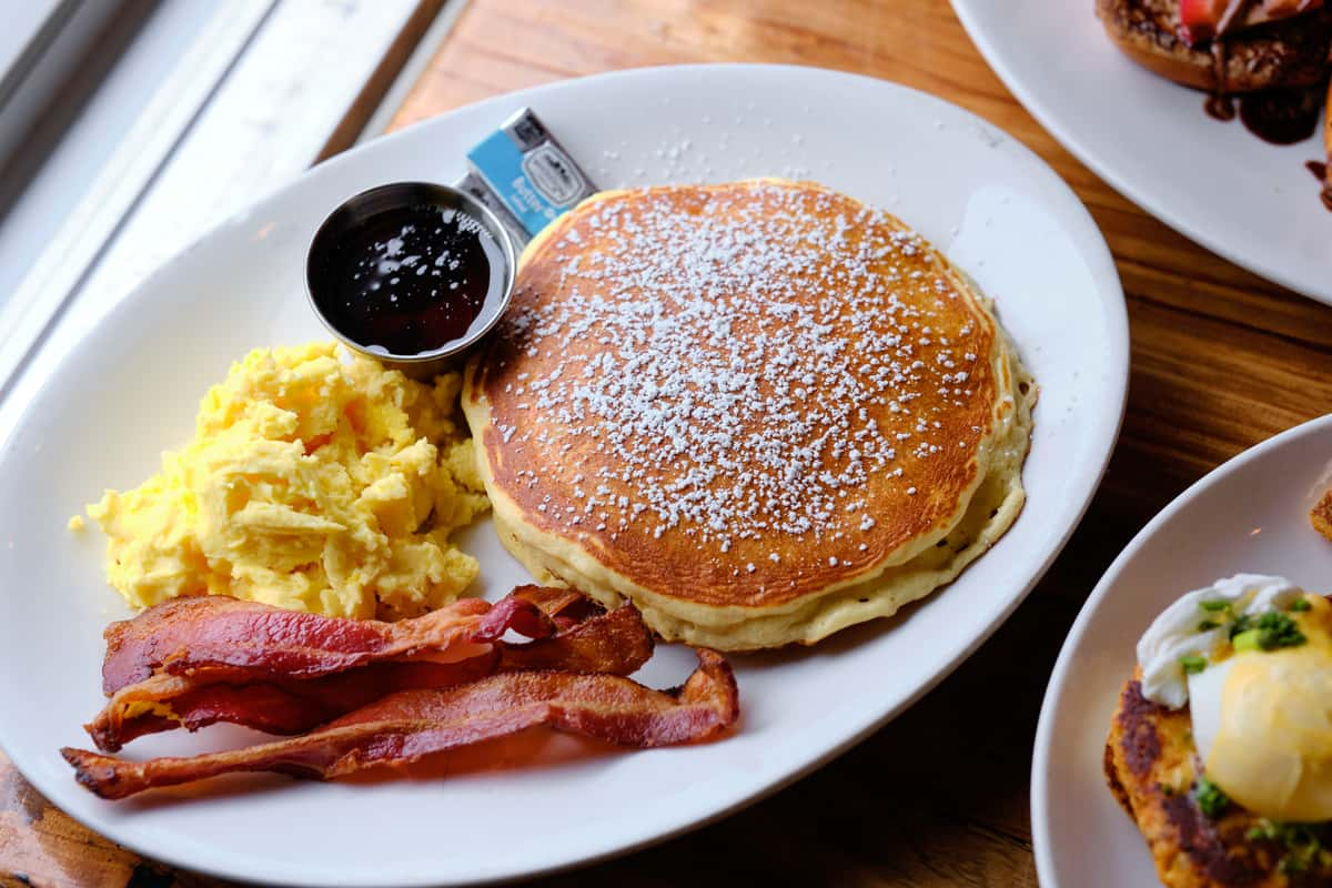 Buttermilk Pancakes and Sausage