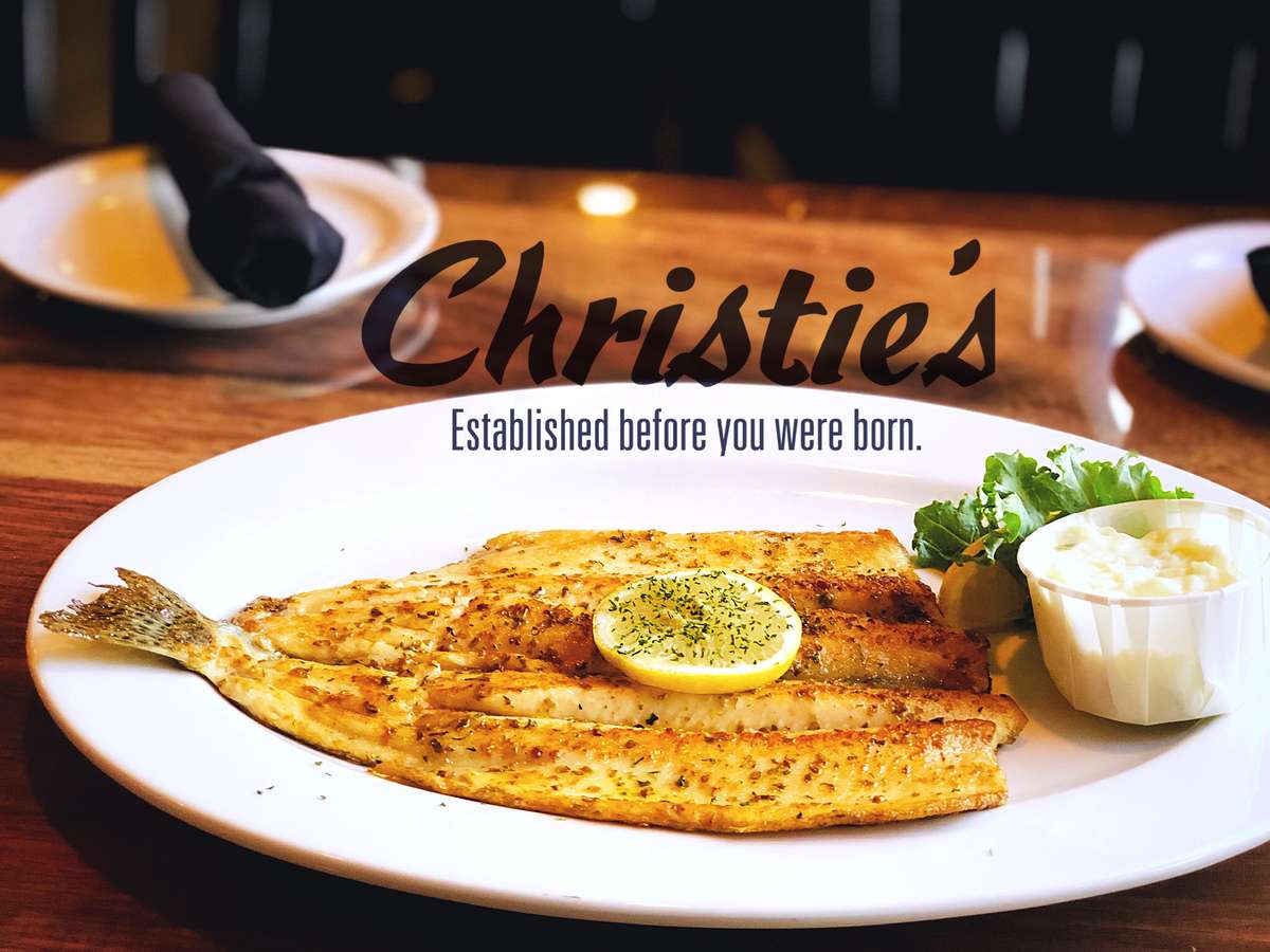 Rainbow Trout Menu Christie's Seafood & Steaks Seafood Restaurant