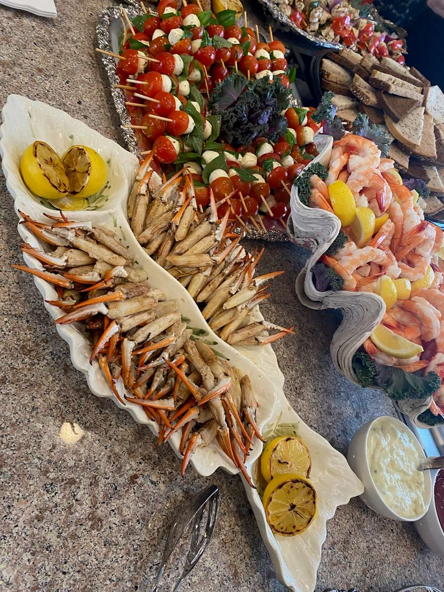 Fresh Crab Fingers and Gulf Shrimp Cocktail