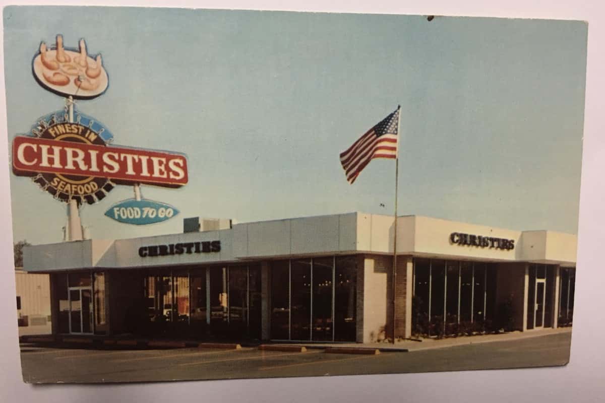 Christie's Restaurant at 6029 Westheimer in 1979