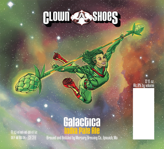 Clown Shoes Galactica IPA - Drink Menu - La Fábrica Central - Caribbean  Restaurant in Cambridge, MA