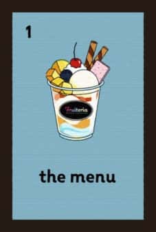 Menu Card