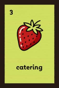 Catering Card
