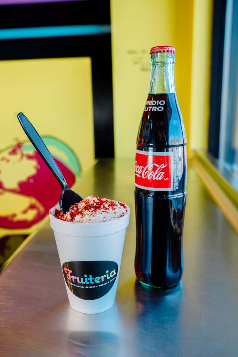 Ice cream and coke