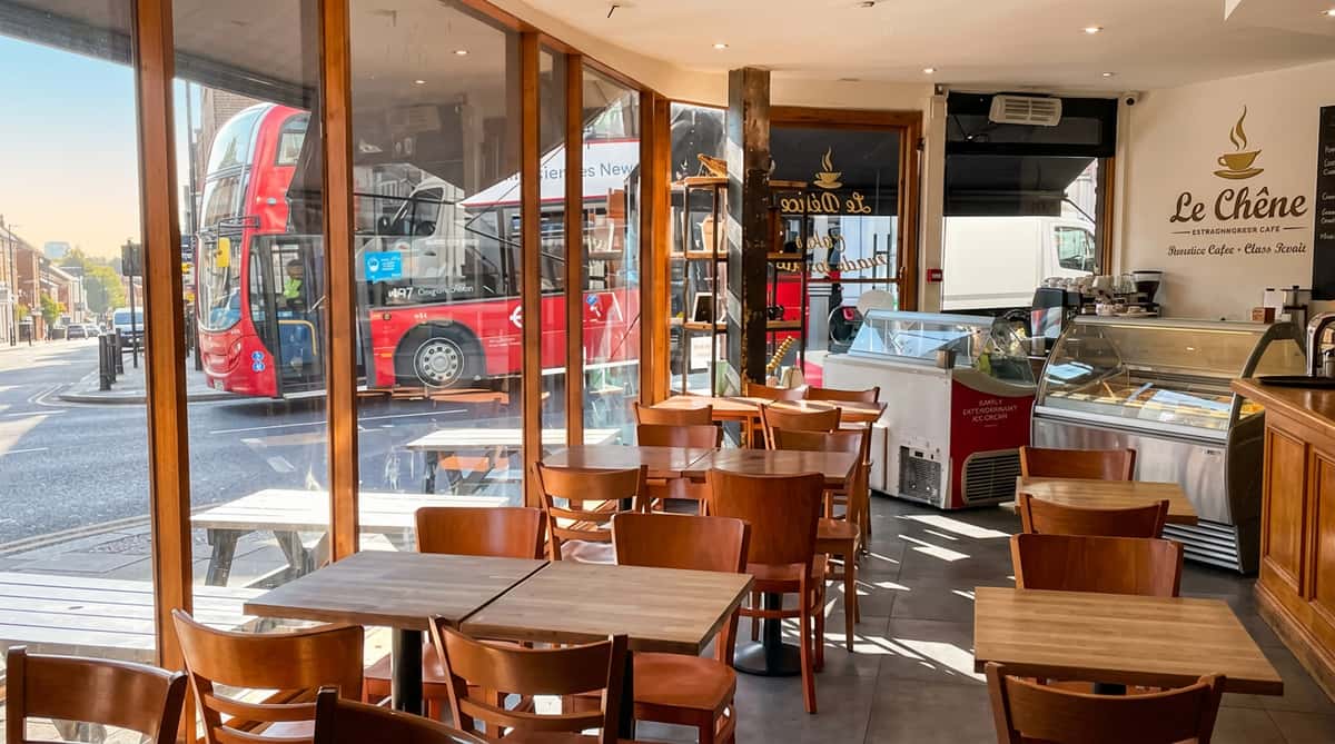 window seating area