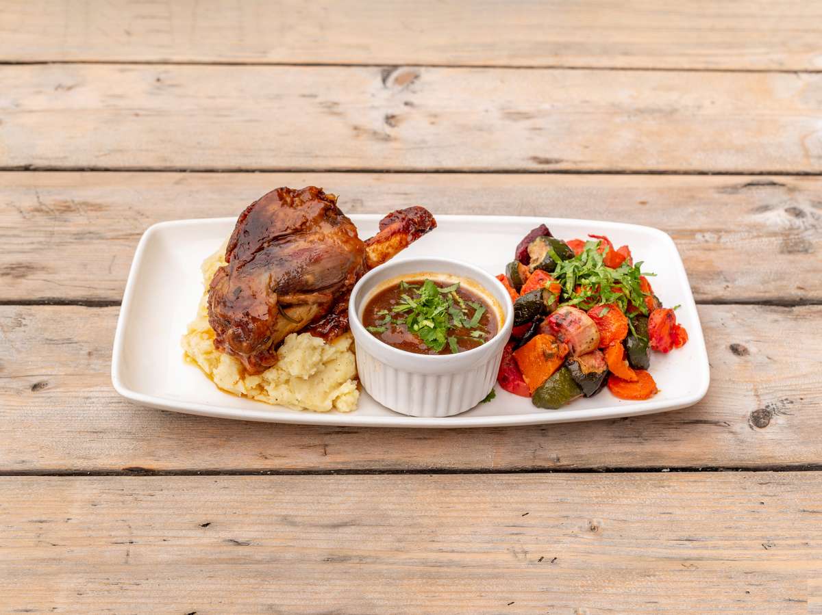 Slow Cooked Lamb Shank