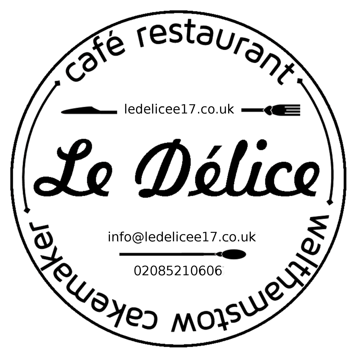 Le Delice cafe restaurant logo