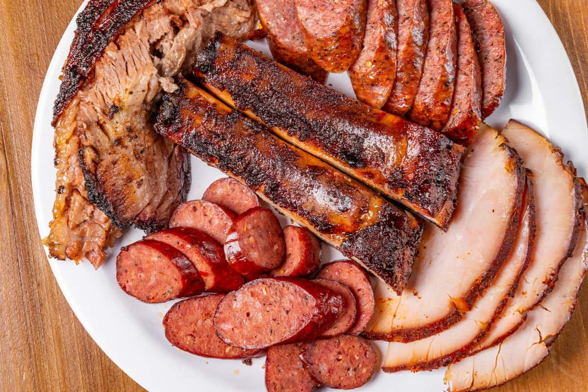 Pound Of Smoke meat plate