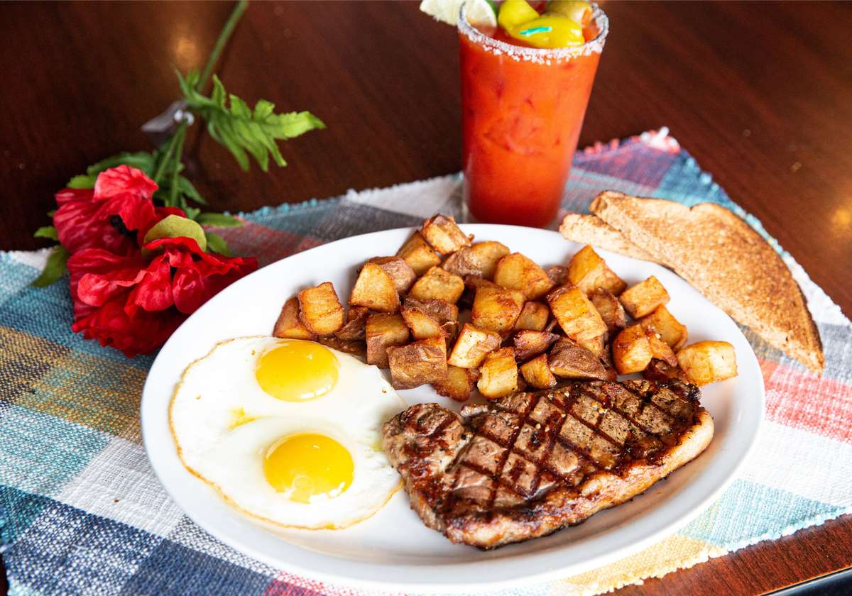 Steak N Eggs • Whitakers Sports Store and Motel