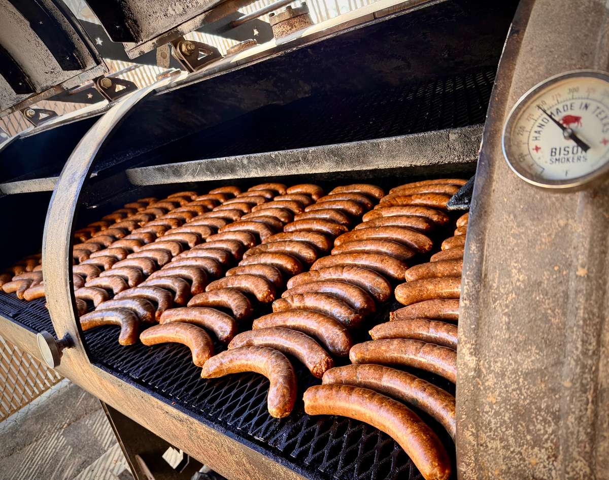 Sausage smoking