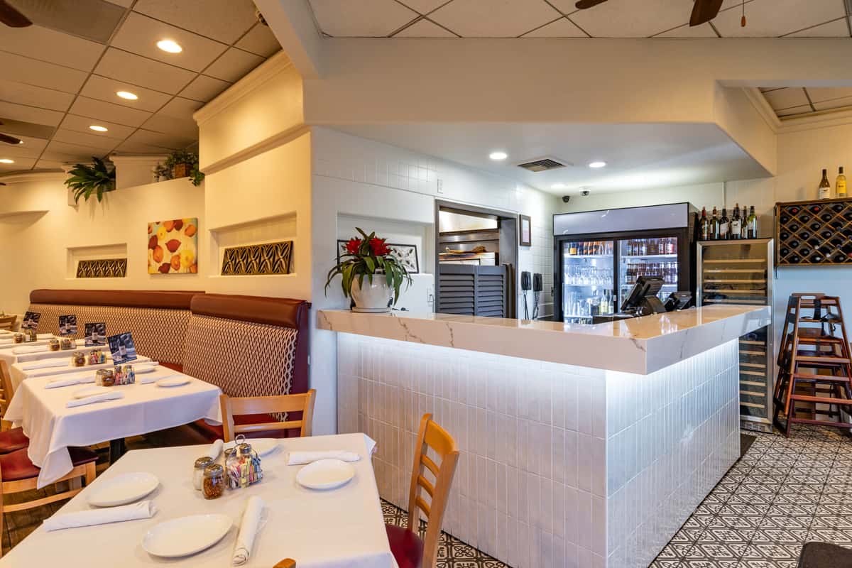 interior front of norma's