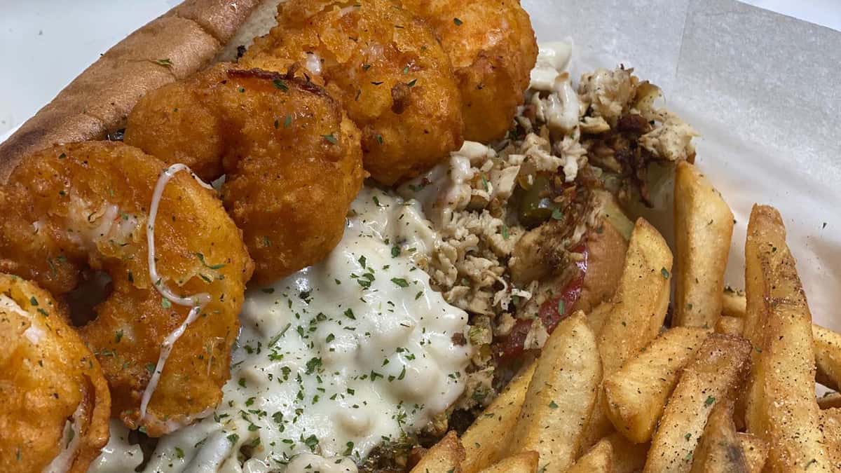shrimp and fries