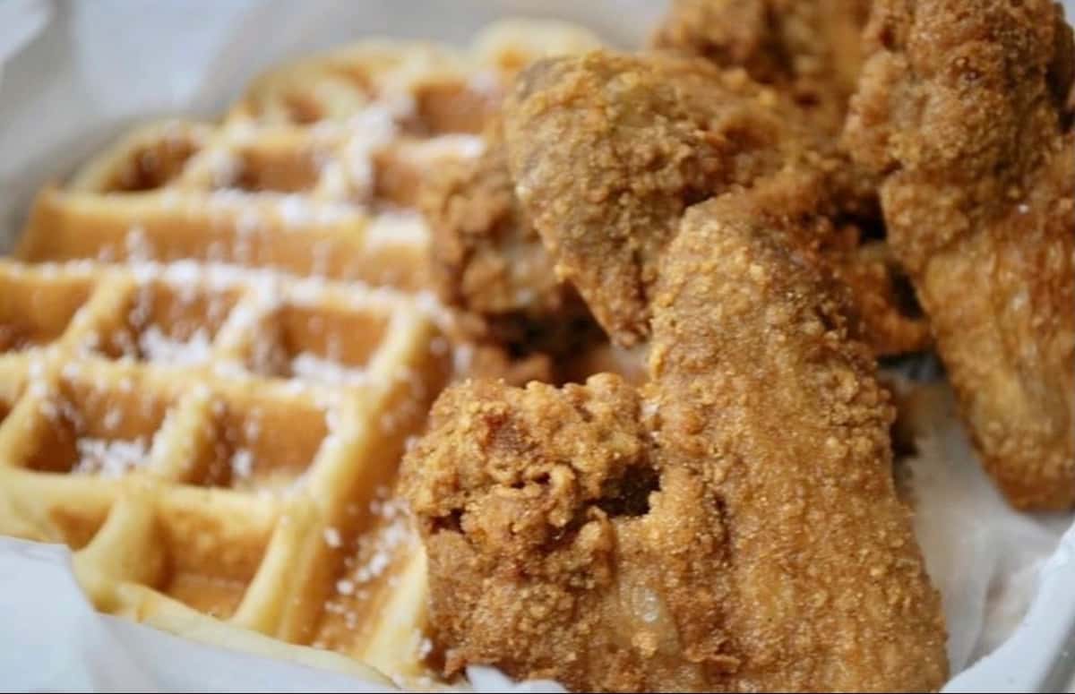 chicken and waffle