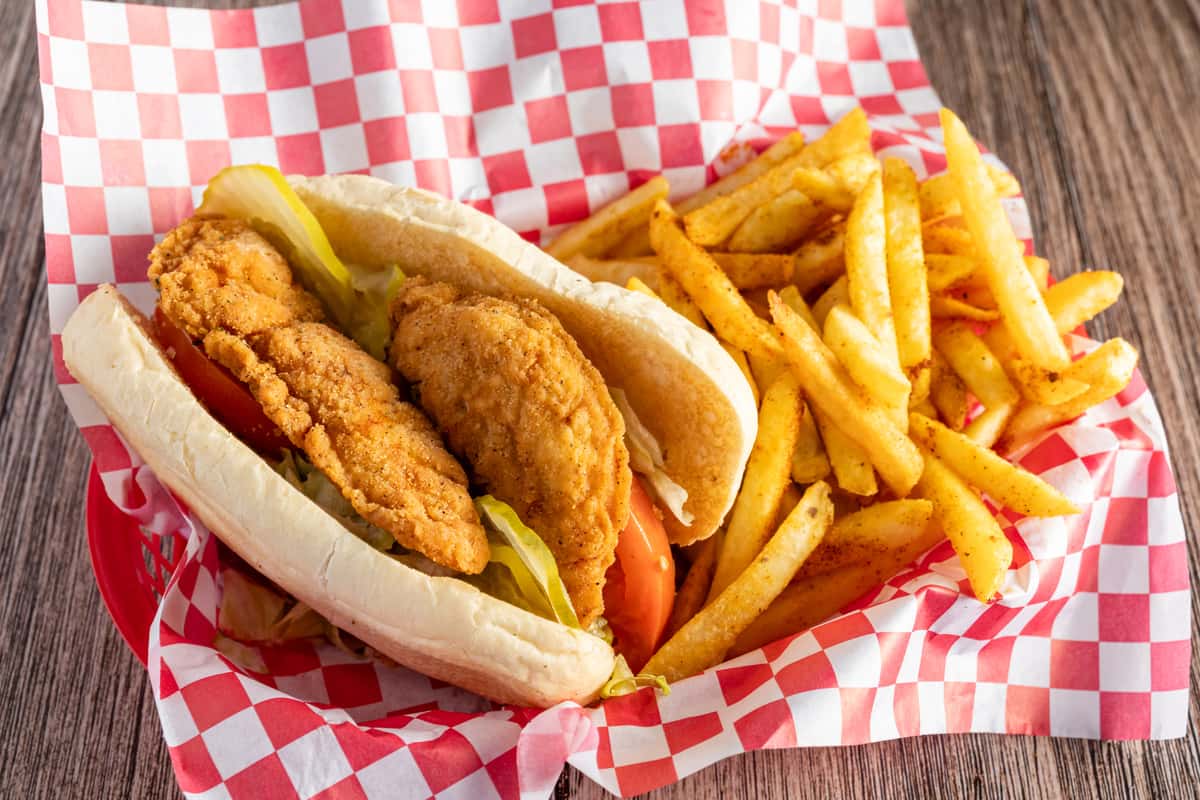 Chicken Tender PoBoys