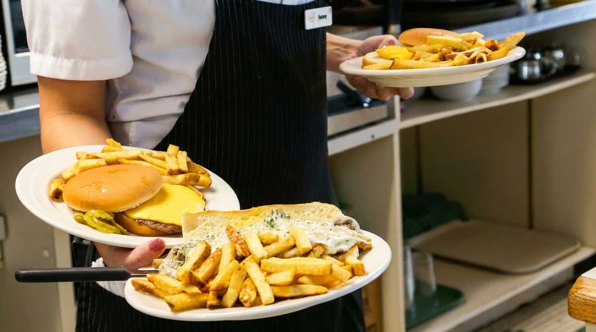 waiter-holding-food