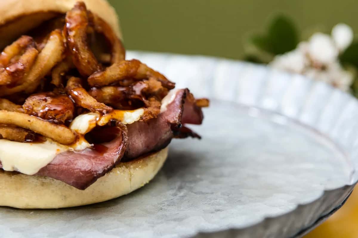bacon shoulder sandwich
