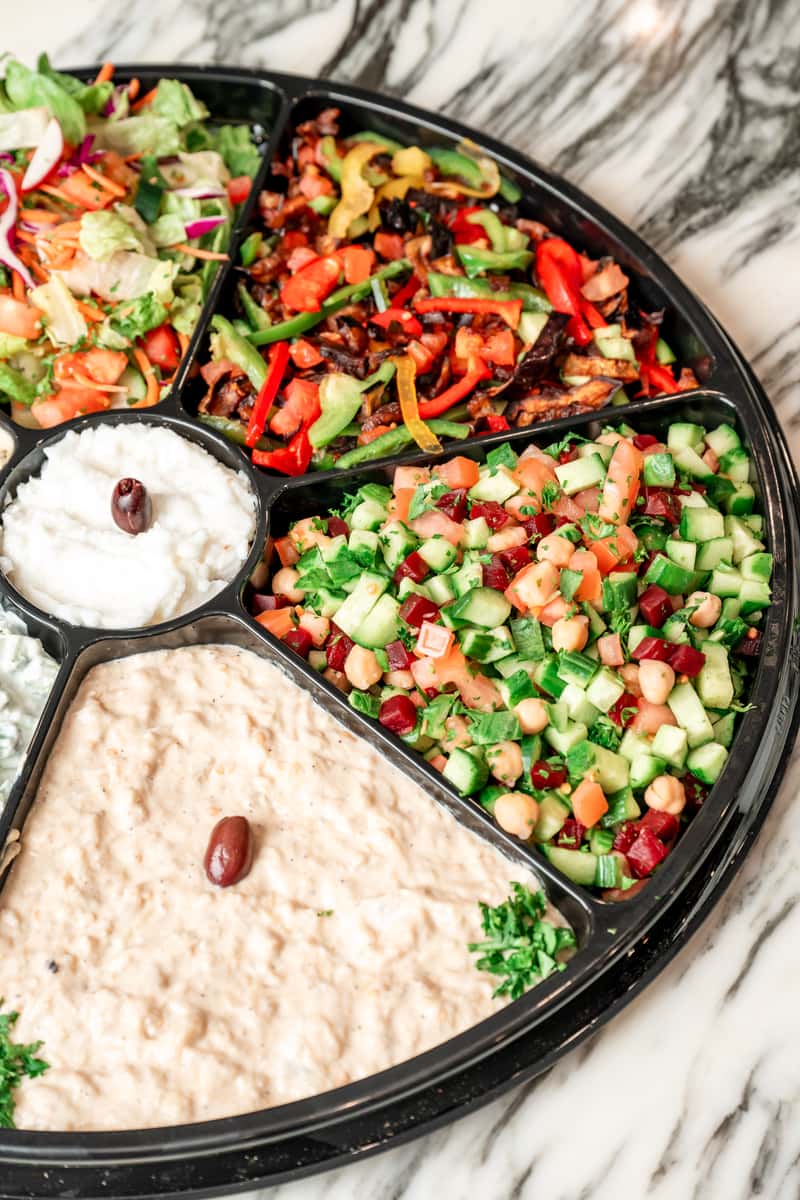 hummus platter