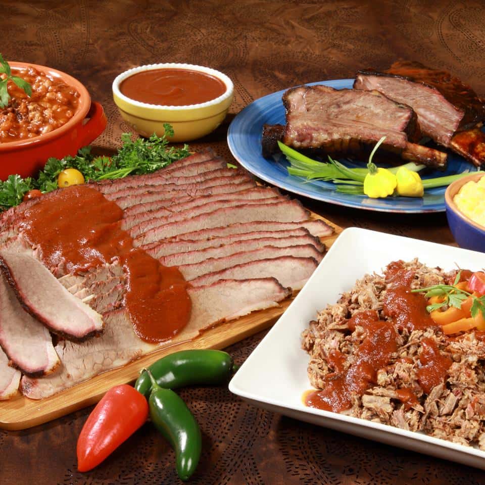 Barbecue catering service