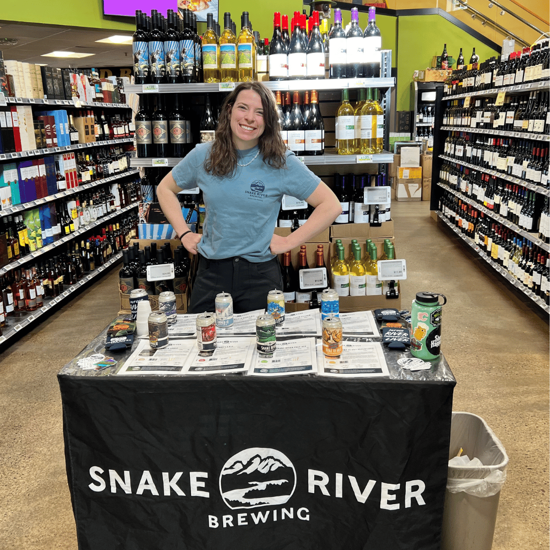 Kyle at a tasting