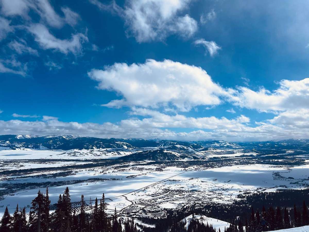 snowy mountain